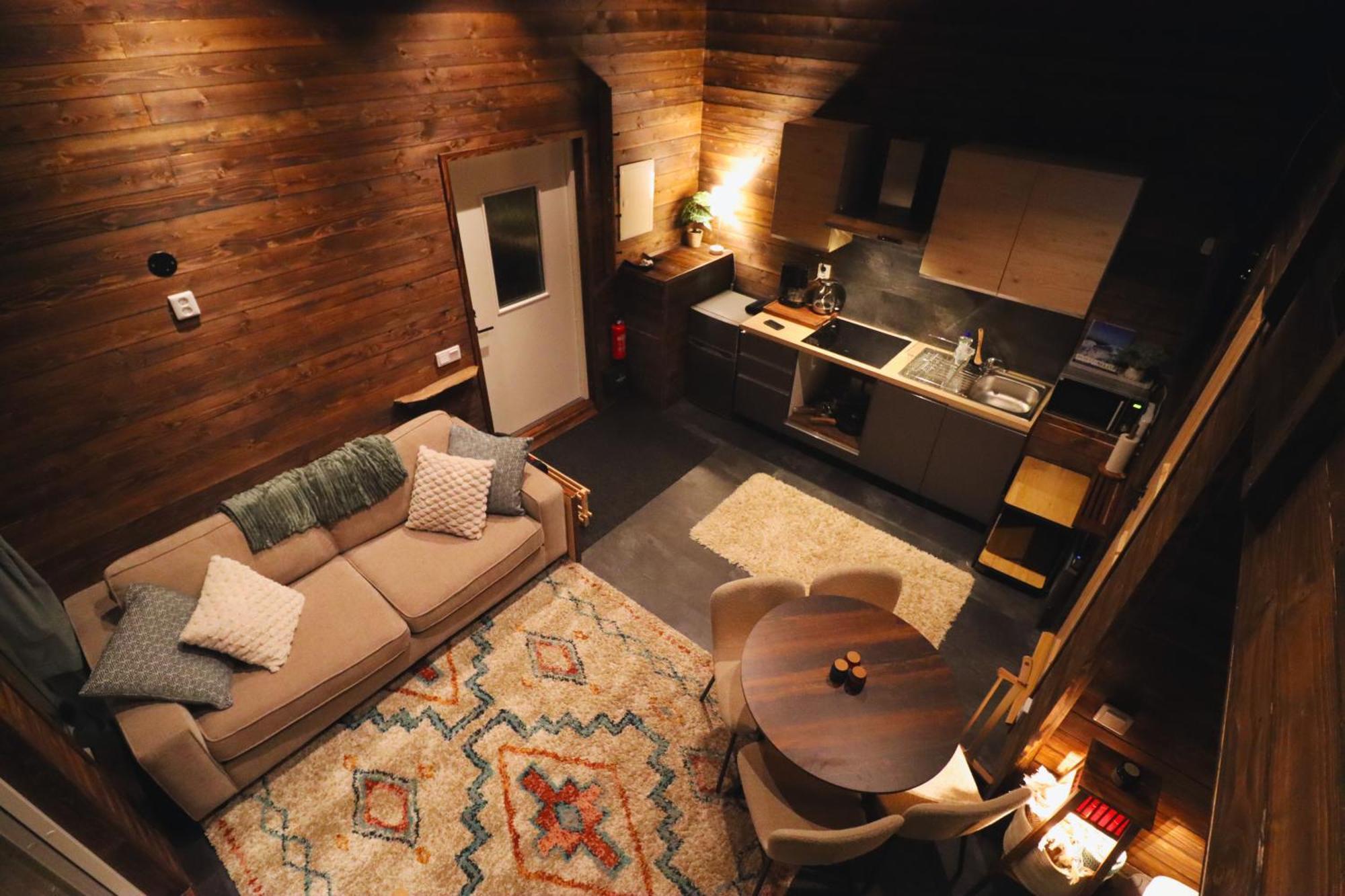 Reindeer River Lights Lodge Kiruna Exterior photo